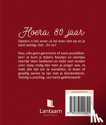  - Hoera, 80 jaar