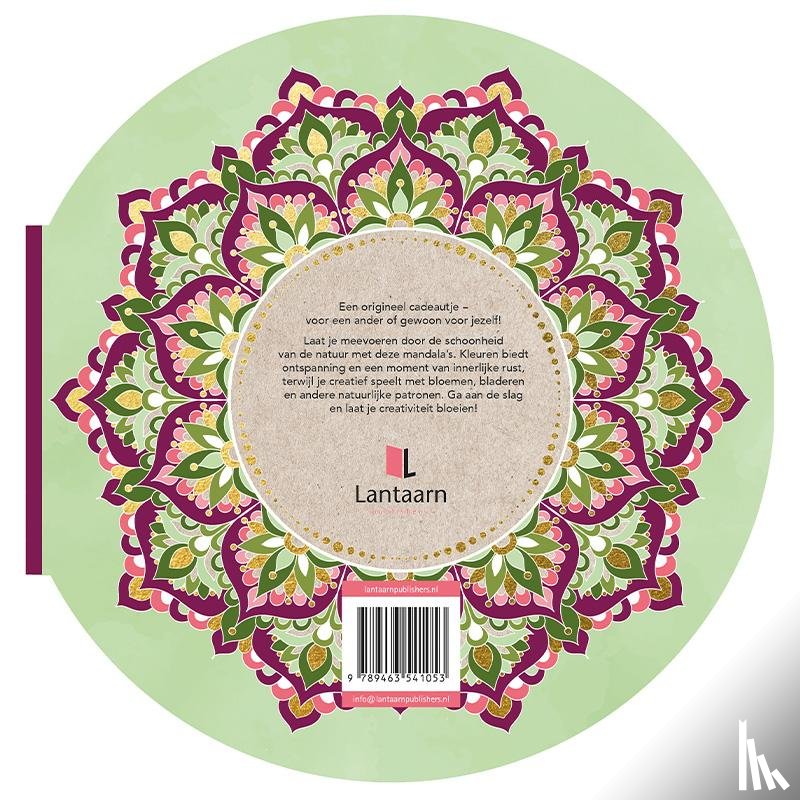  - Nature & flowers mandala