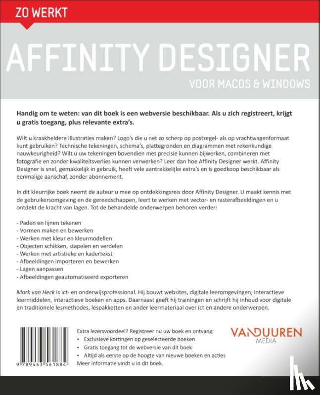 Heck, Mark van - Zo werkt Affinity Designer