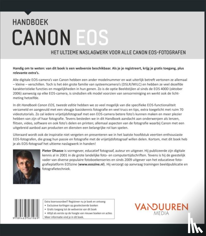 Dhaeze, Pieter - Handboek Canon EOS