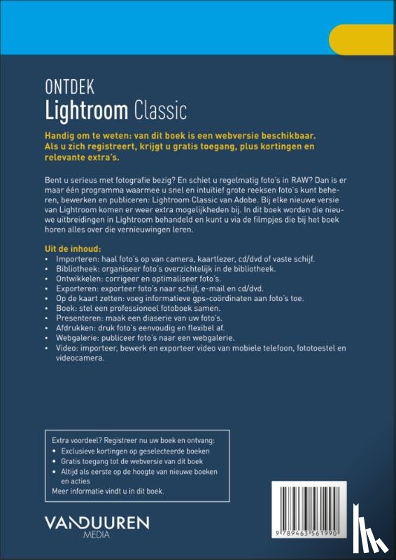 Dhaeze, Pieter, Frederiks, Hans - Ontdek Lightroom Classic
