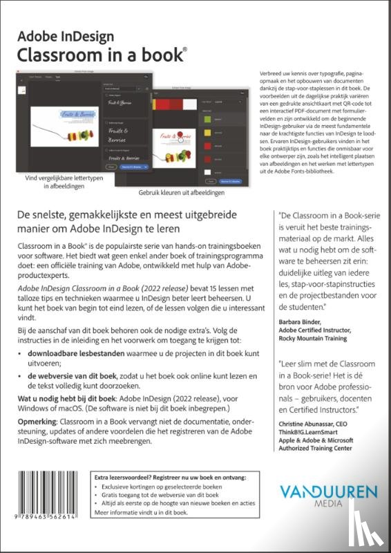 Kordes, Kelly, DeJarld, Tina - Classroom in a book: Indesign 2022, Nederlandse editie