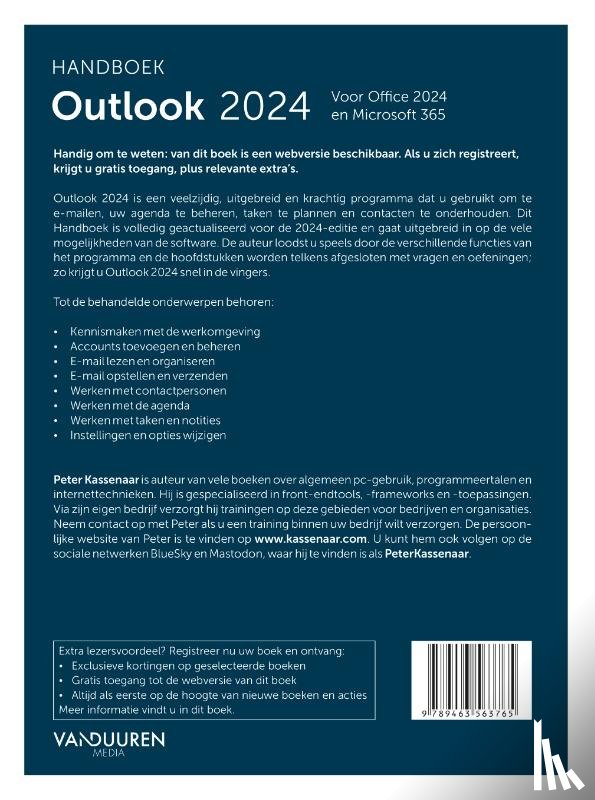 Kassenaar, Peter - Handboek Outlook 2024