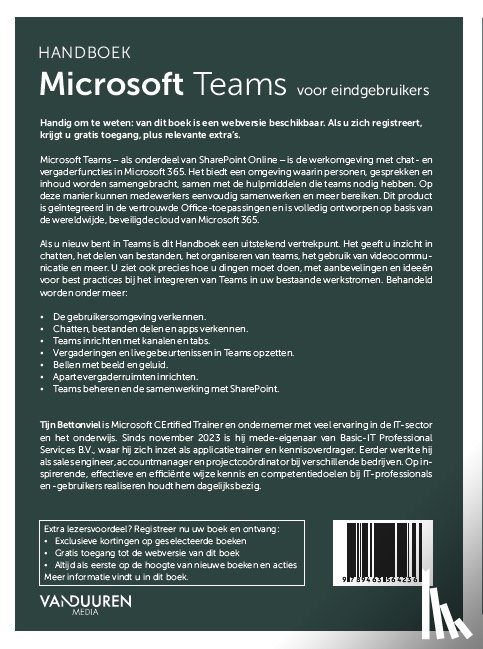 Bettonviel, Tijn - Handboek Microsoft Teams
