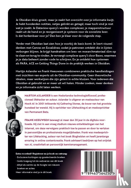 Aslander, Martijn, Meeuwsen, Frank - Verder met Obsidian