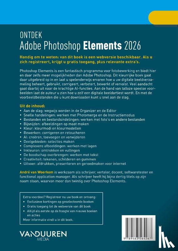 Woerkom, Andre van - Ontdek Adophe Photoshop Elements 2026