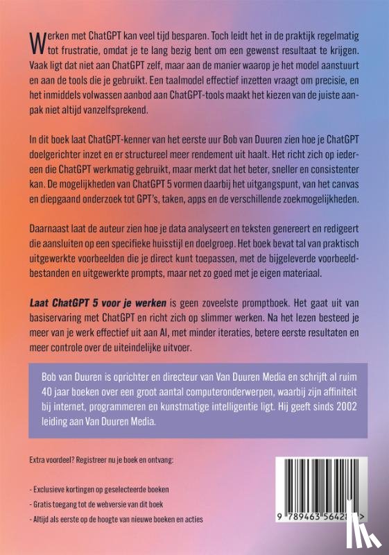 Duuren, Bob van - Laat ChatGPT 5 voor je werken!
