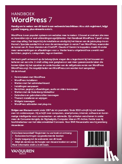 Ittersum, Dirkjan van - Handboek WordPress 7