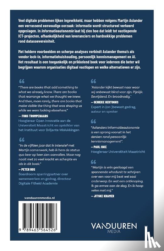 Aslander, Martijn - Informatieautonomie