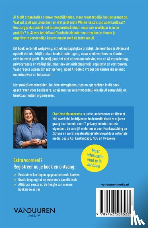 Meindersma, Charlotte - AI met beleid