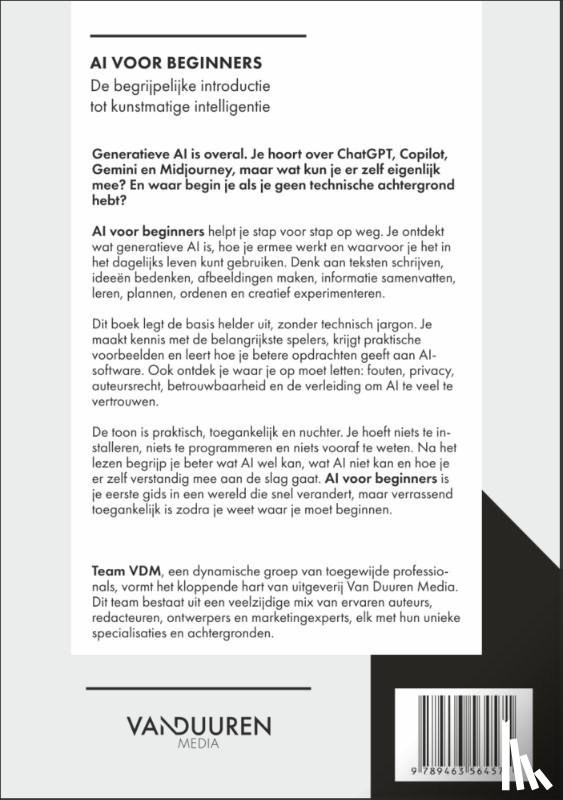 Team VDM - AI voor beginners