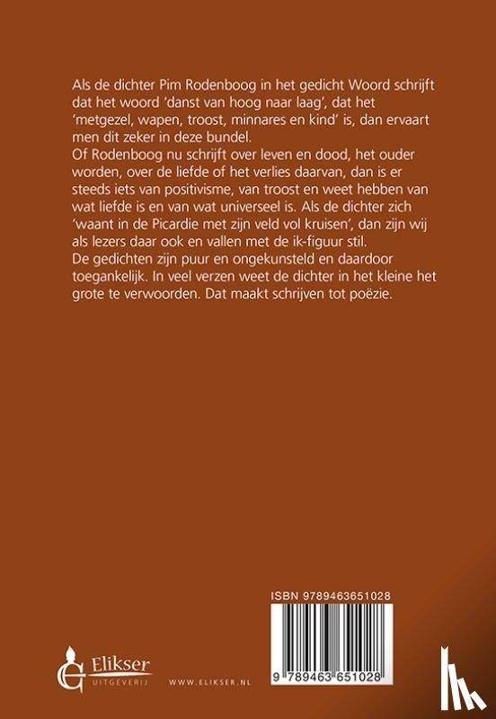 Rodenboog, Pim - De bomen ruisen mij een requiem