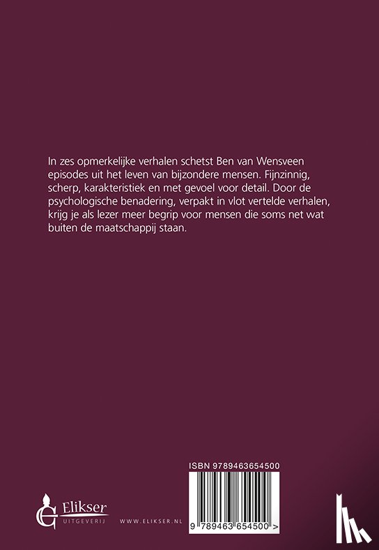 Wensveen, Ben van - We hebben elkaar maar kort gekend