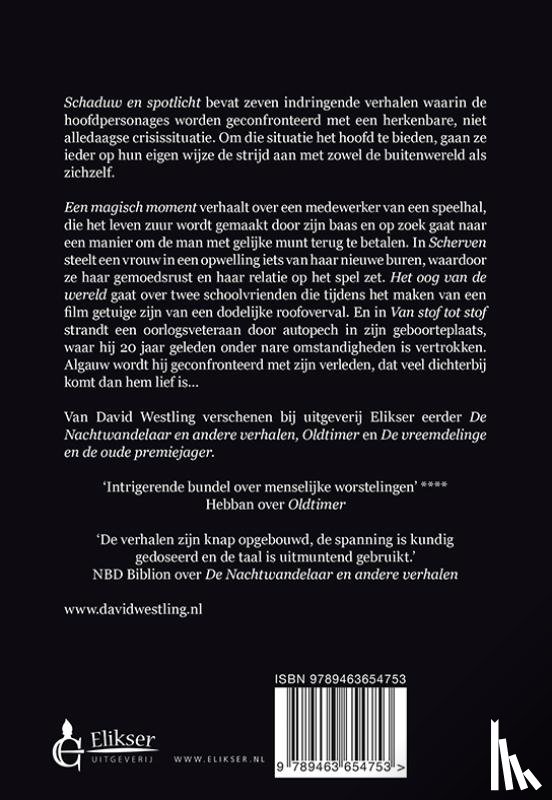 Westling, David - Schaduw en spotlicht