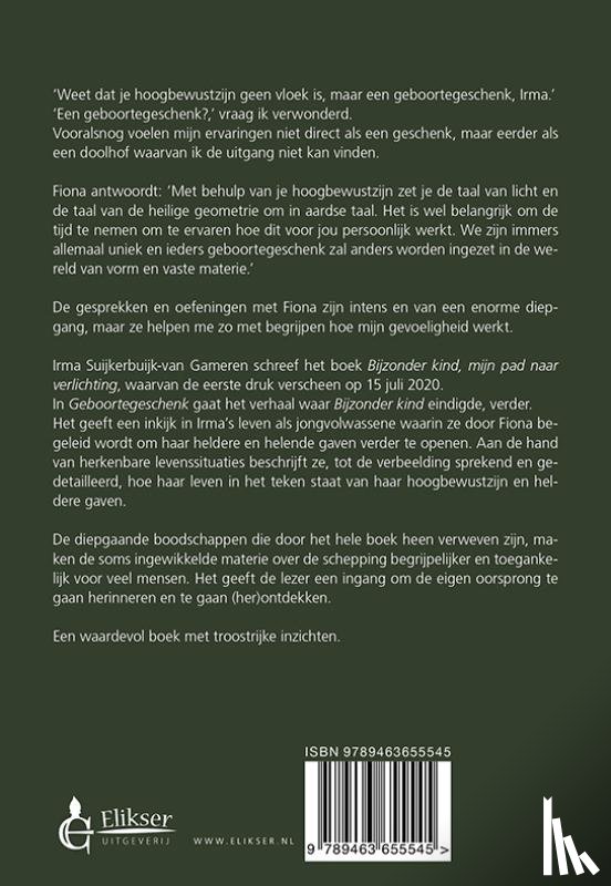 Suijkerbuijk-van Gameren, Irma - Geboortegeschenk