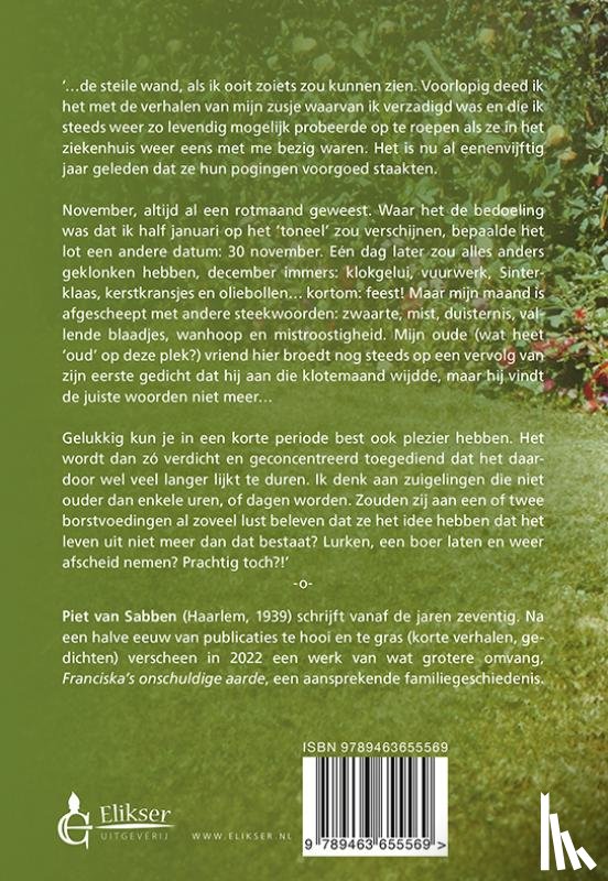 Sabben, Piet van - Een kort leven lang