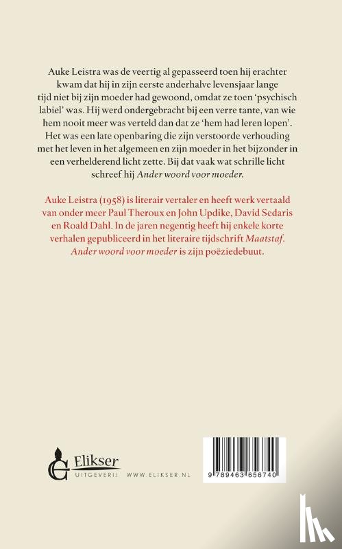Leistra, Auke - Ander woord voor moeder