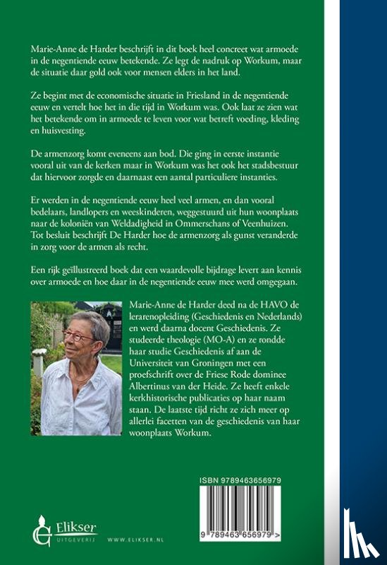 Harder, Marie-Anne de - Armoede en armenzorg in Workum in de negentiende eeuw
