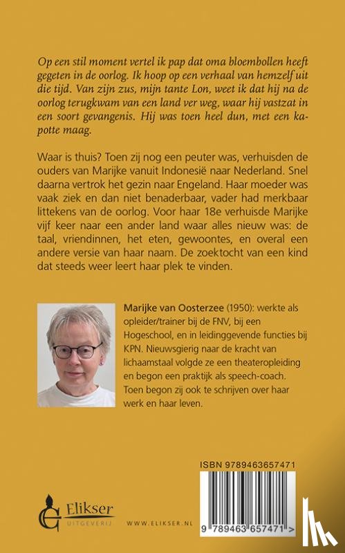 Oosterzee, Marijke van - Vreemde kamers