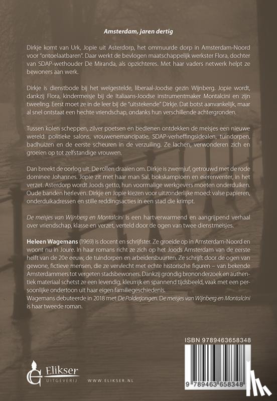 Wagemans, Heleen - De meisjes van Wijnberg en Montalcini