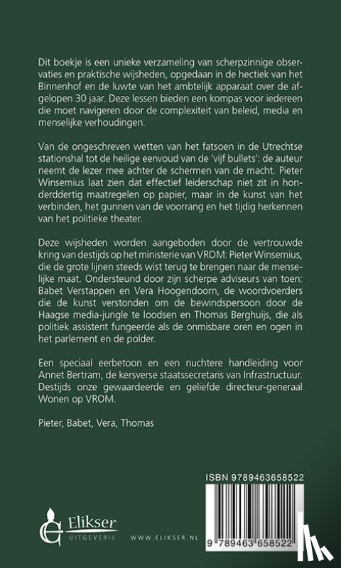 Winsemius, Pieter - Oh oh Den Haag