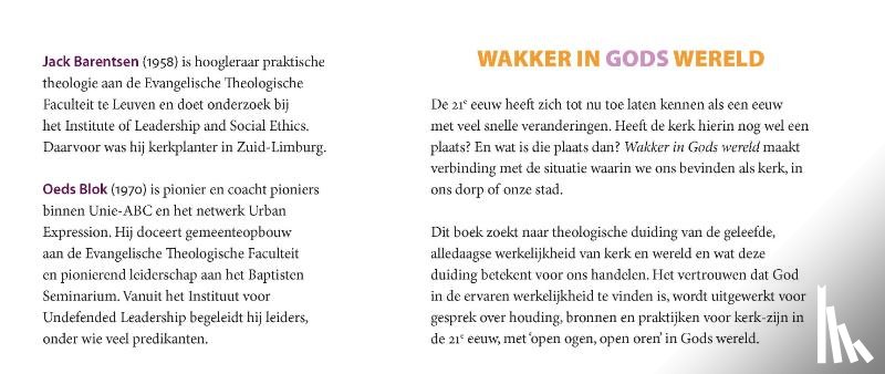 Barentsen, Jack, Blok, Oeds - Wakker in Gods wereld