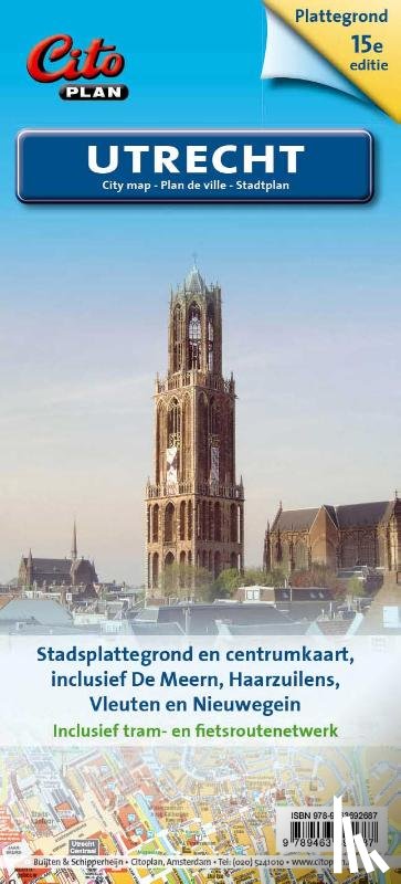  - Stadsplattegrond Utrecht