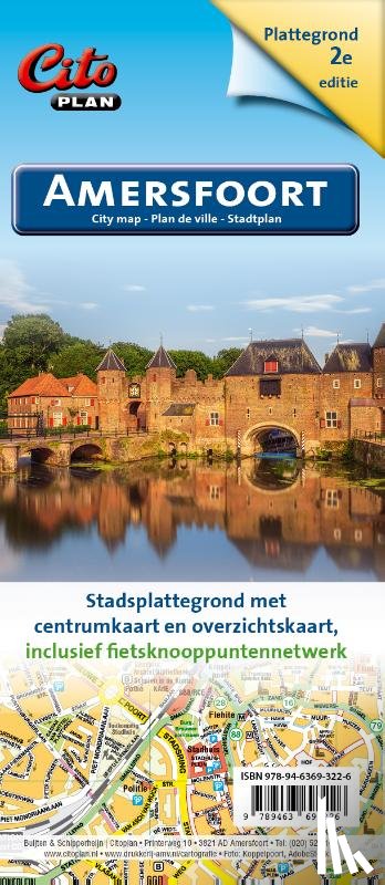  - Citoplan stadsplattegrond Amersfoort