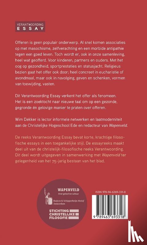 Dekker, Wim H. - Offeren en liefhebben