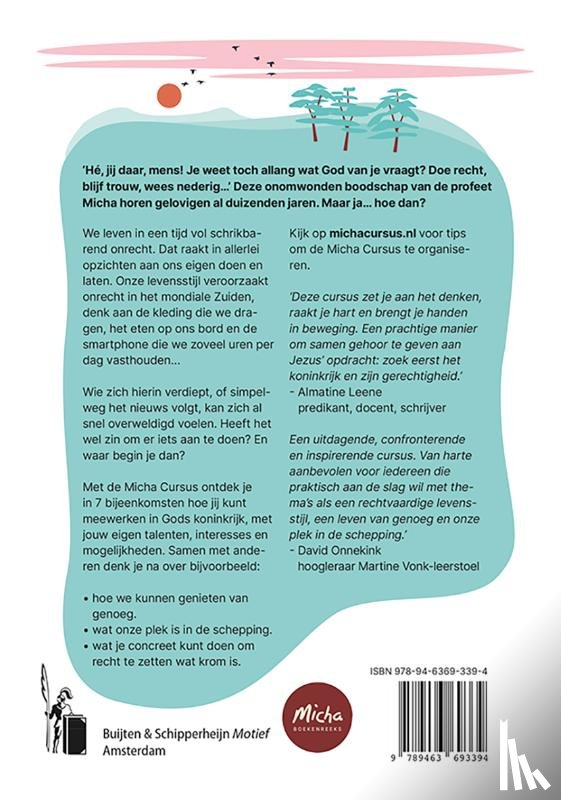 Boer, Theanne - Micha Cursus