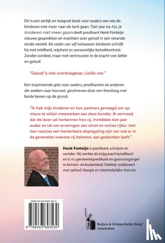 Fonteijn, Henk - Blijven geloven in je kinderen