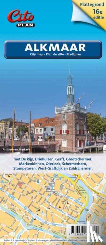 - Stadsplattegrond Alkmaar