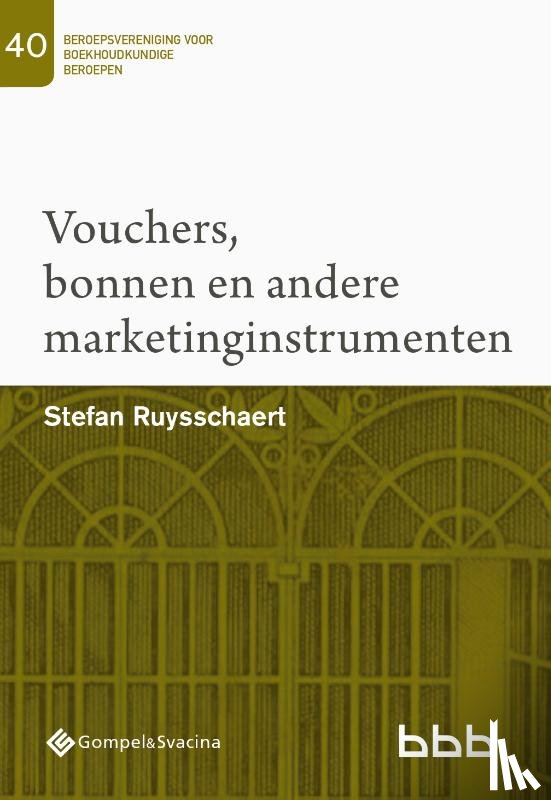 Ruysschaert, Stefan - 40-Vouchers, bonnen en andere marketinginstrumenten