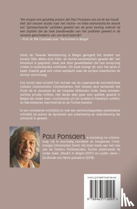 Ponsaers, Paul - Terrorisme in België