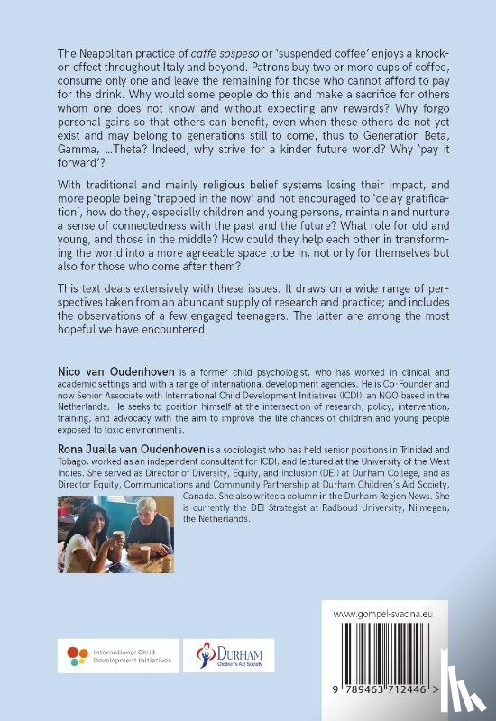 Van Oudenhoven, Rona van Oudenhoven - Paying it Forward