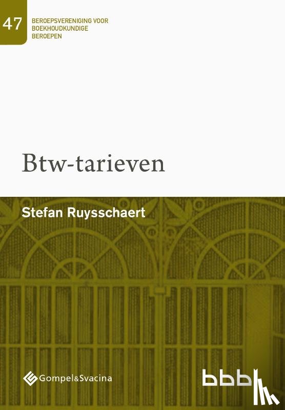 Ruysschaert, Stefan - 47-Btw-tarieven