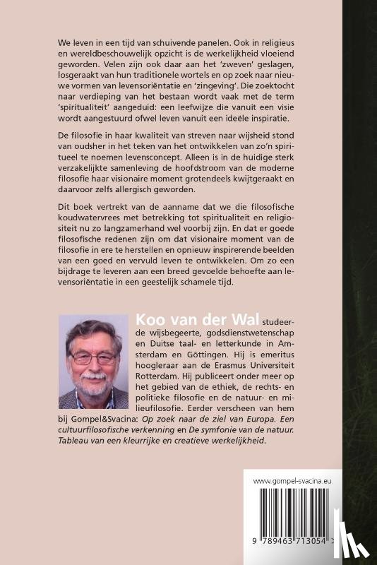 Van der Wal, Koo - Filosofie en spiritualiteit