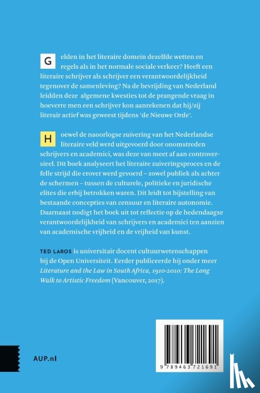 Laros, Ted - Literaire rechtspraak