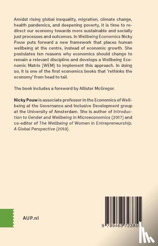 Pouw, Nicky - Wellbeing Economics