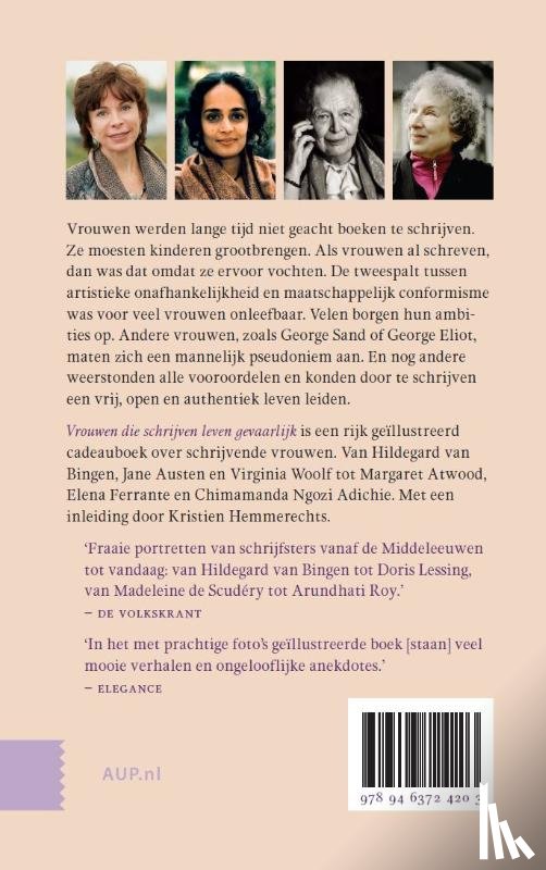 Hemmerechts, Kristien - Vrouwen die schrijven leven gevaarlijk