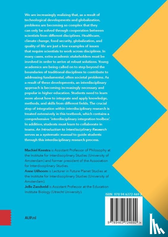 Keestra, Machiel, Uilhoorn, Anne, Zandveld, Jelle - An Introduction to Interdisciplinary Research