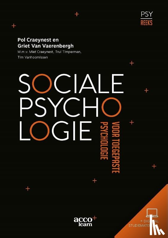 Craeynest, Pol, Vaerenbergh, Griet Van, Craeynest, Miet, Vanhoomissen, Tim, Timperman, Trui - Sociale Psychologie voor toegepaste psychologie
