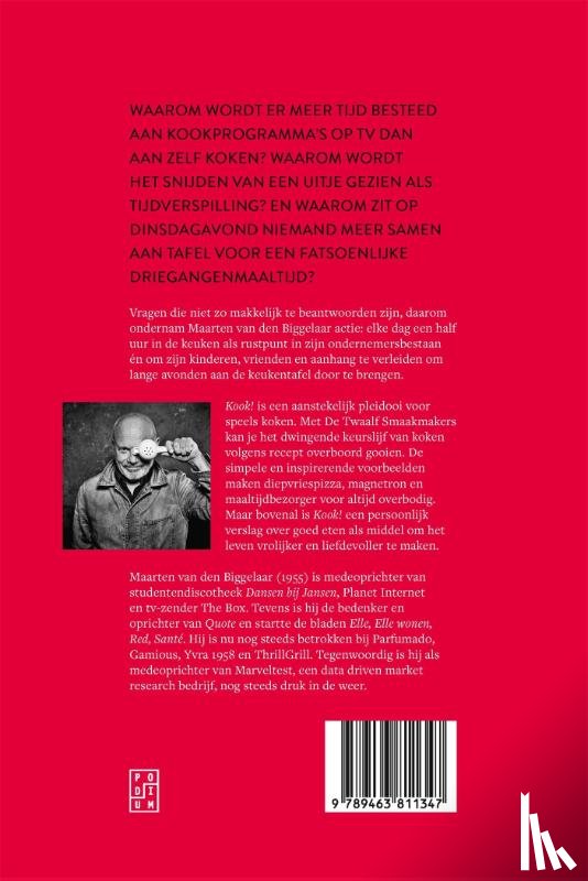 Biggelaar, Maarten van den - Kook!