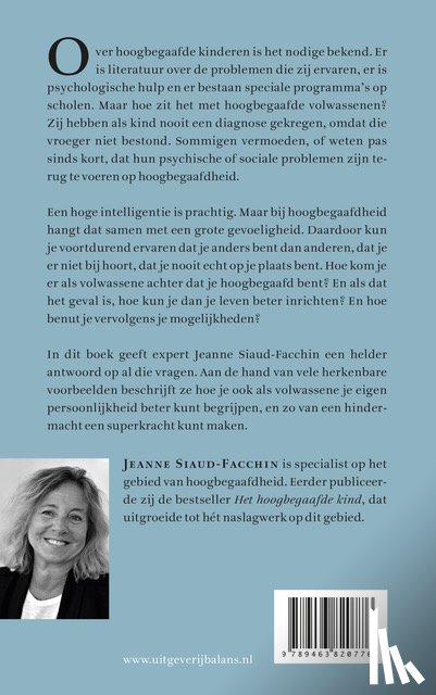 Siaud-Facchin, Jeanne - Te intelligent om gelukkig te zijn?