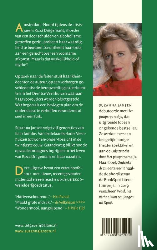 Jansen, Suzanna - Het pauperparadijs
