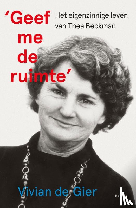 Gier, Vivian de - 'Geef me de ruimte'