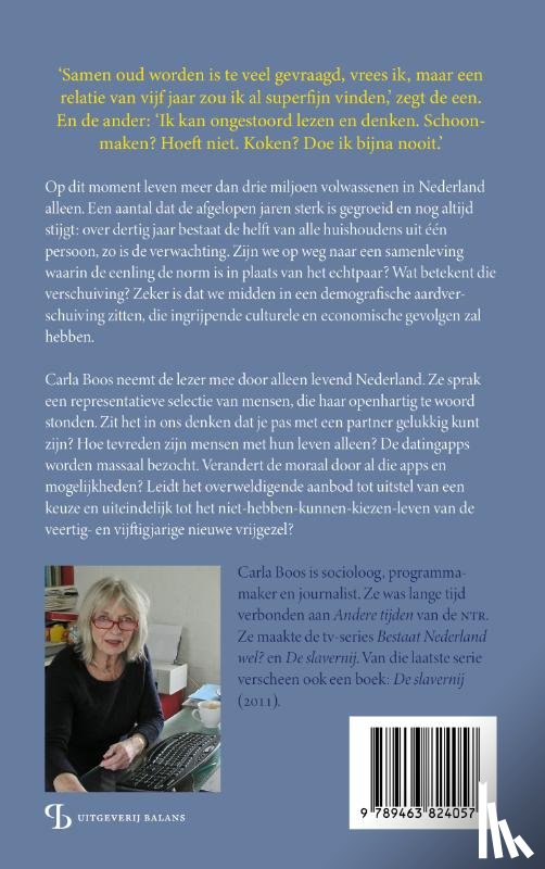 Boos, Carla - Alleen in Nederland