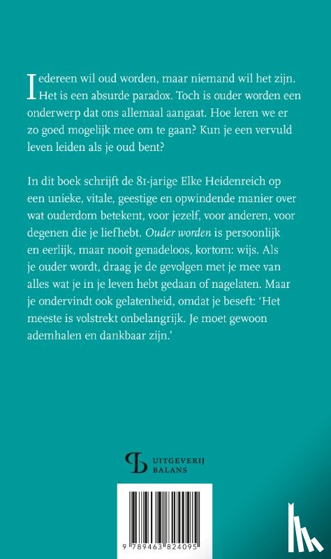 Heidenreich, Elke - Ouder worden