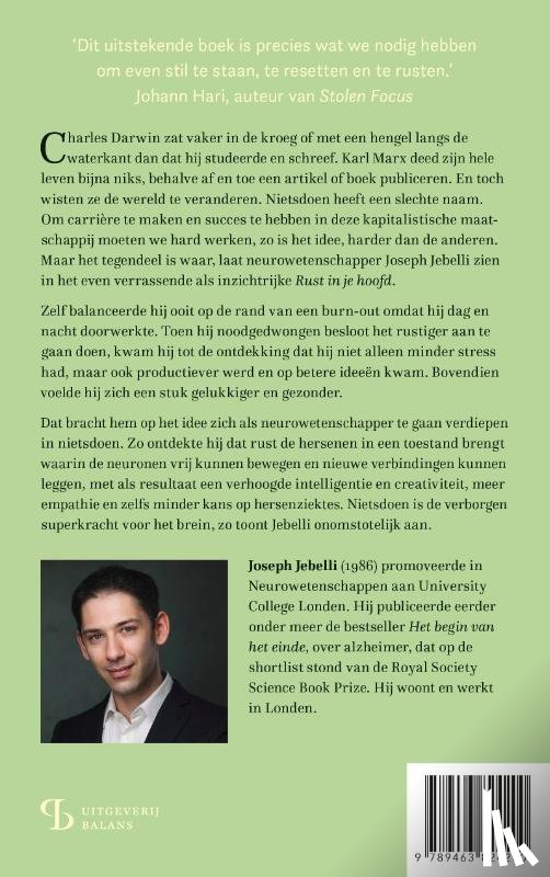 Jebelli, Joseph - Rust in je hoofd
