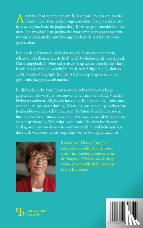 Houten, Rineke van - Onleesbare wereld